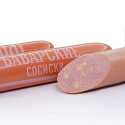 Сосиски Баварские Гарибальди, вес