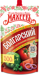 КЕТЧУП МАХЕЕВ БОЛГАРСКИЙ 500Г ДПДЗ
