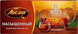 ЧАЙ ЛИСМА ЧЕРНЫЙ НАСЫЩЕННЫЙ 25П*1,8ГР