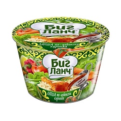 Лапша Биг Ланч куриная по-узбекски, 90г