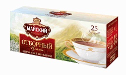 ЧАЙ МАЙСКИЙ ЧЕРНЫЙ ОТБОРНЫЙ 25П*2ГР