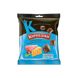 СУХАРИКИ КИРИЕШКИ ВЕТЧИНА С СЫРОМ 40ГР