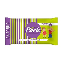 САЛФЕТКИ ВЛАЖНЫЕ ПАРЛО ДЛЯ ДЕТЕЙ 64ШТ