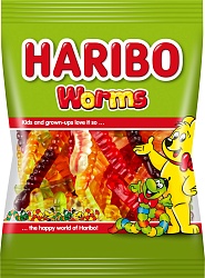 Жевательный мармелад HARIBO (Worms) Червячки 80 г.