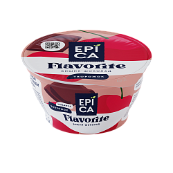 Десерт творож EPICA FLAVORITE с вишн/шок 130 г 8,1%