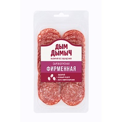 КОЛБАСА С/К ДЫМ ДЫМЫЧ ФИРМЕННАЯ НАРЕЗКА 90ГР