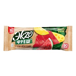 БЗМЖ МОРОЖЕНОЕ ЭКЗО АРБУЗ+ДЫНЯ 70ГР