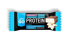 БЗМЖ СЫРОК ТВОРОЖ LET'S GO ГЛАЗИР БЕЗЛАКТОЗ С КОЛЛАГЕНОМ ВАНИЛЬ 5% 40ГР