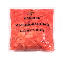 ИМБИРЬ МАРИНОВАННЫЙ РОЗОВЫЙ 1,4КГ