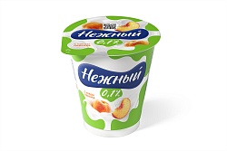 ЙОГУРТ НЕЖНЫЙ ЛЕГКИЙ С СОКОМ 0,1% ПЕРСИК 320ГР