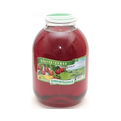 Нектар  Яблочно-Вишневый осветленный "Широкий карамыш"3 л.