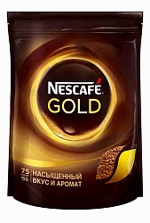 КОФЕ НЕСКАФЕ ГОЛД РАСТВОРИМЫЙ 75ГР ПАК