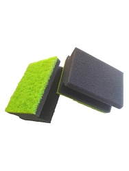 ГУБКИ ДЛЯ МЫТЬЯ ПОСУДЫ MASTER FRESH ПРОФИЛИРОВАННЫЕ МАКСИ 5ШТ