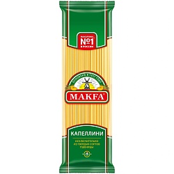 ТОП 100 Мак.изделия MAKFA вермишель Каппеллини гр.А в/c  20*450г