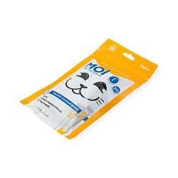 ЛАКОМСТВО ДЛЯ КОШЕК MOI МУСС С КУСОЧКАМИ КУРИЦЫ ПЛ/ПАК 10ГР