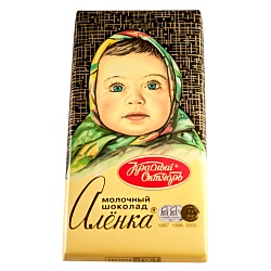 ШОКОЛАД АЛЕНКА МОЛОЧНЫЙ 90ГР