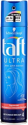 Taft Лак для волос Ultra, экстрасильная фиксация, 225 мл