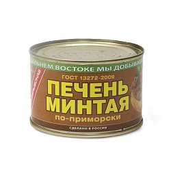 ПЕЧЕНЬ МИНТАЯ ПРИМРЫБСНАБ ПО ПРИМОРСКИ №6 240ГР