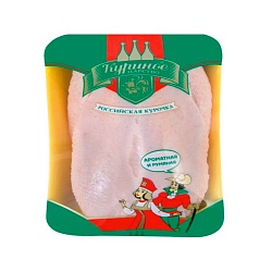 Грудка куриная с кожей Куриное царство охлажденная 0,9кг