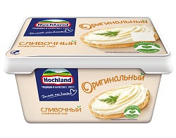 Сыр Хохланд плавленый сливочный Оригинальный ЖД 45% пл/в 380 г