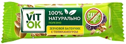 КОНФЕТЫ БАТОНЧИКИ ВИТОК ЗЕРНОВОЙ С ТОПИНАМБУРОМ 30ГР