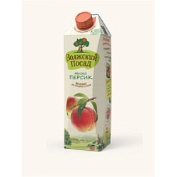 НЕКТАР ВОЛЖСКИЙ ПОСАД 1Л ЯБЛОКО/ПЕРСИК