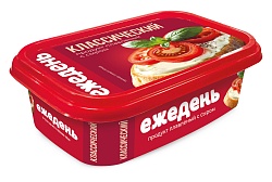 СЗМЖ СЫР ПЛАВЛЕННЫЙ ЕЖЕДЕНЬ КЛАССИЧЕСКИЙ 180ГР ВАНОЧКА