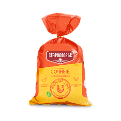 ПЕЛЬМЕНИ СТАРОДВОРЬЕ СОЧНЫЕ 0.8 КГ