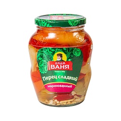 ПЕРЕЦ СЛАДКИЙ МАРИНОВАННЫЙ ДЯДЯ ВАНЯ 680ГР