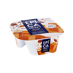 ЙОГУРТ  EPICA CRISPY КАРАМ ОРЕХ БЗМЖ, 140Г