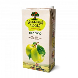 СОК ВОЛЖСКИЙ ПОСАД 2Л ЯБЛОКО Т/П