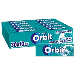 Ж/Р ОРБИТ ПРОХЛАД СЛАДКАЯ МЯТА 13,6ГР
