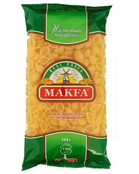 МАКАРОНЫ МАКФА РАКУШКИ 450ГР