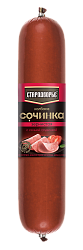 КОЛБАСА СОЧИНКА ЗЕРНИСТАЯ С СОЧНОЙ ГРУДИНКОЙ СТАРОДВОРЬЕ П/К /ВЕС