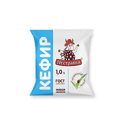 Кефир Пестравка 1% фин-пак 450гр