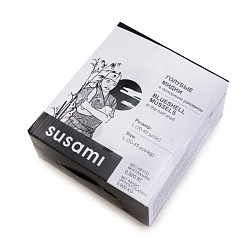 Мидии Susami 1/2 ракушки, размер 30/45, 1кг, Китай