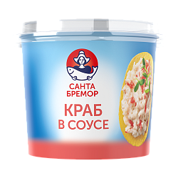 ПАСТА САНТА БРЕМОР КРАБ В СЛИВОЧНОМ СОУСЕ 150ГР
