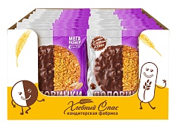 ПЕЧЕНЬЕ ХЛЕБНЫЙ СПАС ПОЛОВИНКИ ГЛАЗИРОВАННЫЕ С АРАХИСОМ 50ГР