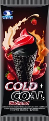 СЗМЖ МОРОЖЕНОЕ НЧ COLD COAL РОЖОК КАРАМЕЛЬ/КЛУБНИКА 80ГР