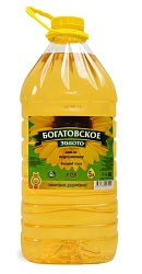 МАСЛО ПОДСОЛНЕЧНОЕ БОГАТОВСКОЕ ЗОЛОТО Д/Р 5Л