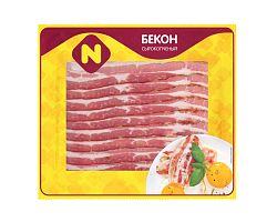 БЕКОН С/К ОСТАНКИНО В/У НАРЕЗКА 180ГР