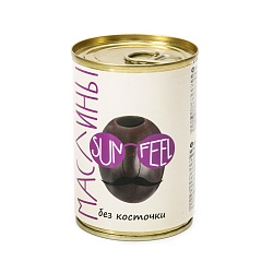 Маслины черные SUNFEEL 300 мл