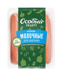 Сосиски Delikaiser  Молочные ГОСТ 320 гр.СОСИСКИ МОЛОЧНЫЕ ДЛЯ ЗАВТРАКА 400ГР ОСОБЫЙ РЕЦЕП