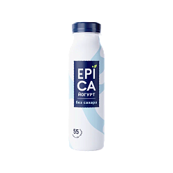 ЙОГУРТ EPICA НАТУРАЛЬНЫЙ ПИТЬЕВОЙ БЗМЖ,260Г