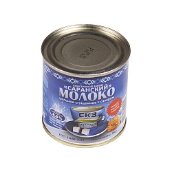 МОЛОКО СГУЩЕННОЕ ЦЕЛЬНОЕ С САХАРОМ №4 Ж/Б 380ГР