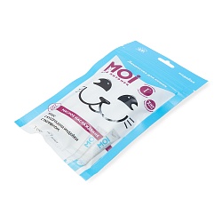 ЛАКОМСТВО ДЛЯ КОШЕК MOI МУСС С КУСОЧКАМИ ИНДЕЙКИ ПЛ/ПАК 10ГР