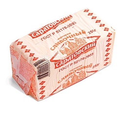 ЗМЖ МАРГАРИН САРАТОВСКИЙ СЛИВОЧНЫЙ ПЕРГ 250ГР