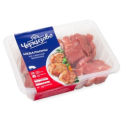 МЕДАЛЬОНЫ ИЗ СВИНОЙ ВЫРЕЗКИ ОХЛ ЗА ЛОТ ШТ 0.5КГ