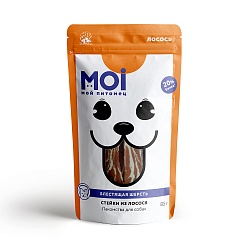 ЛАКОМСТВО Д/СОБАК МОЙ ПИТОМЕЦ СТЕЙКИ ИЗ ЛОСОСЯ 85ГР