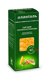 БЗМЖ СЫР ТВЕРДЫЙ АЛАНТАЛЬ №40 45% БРУСОК 190ГР